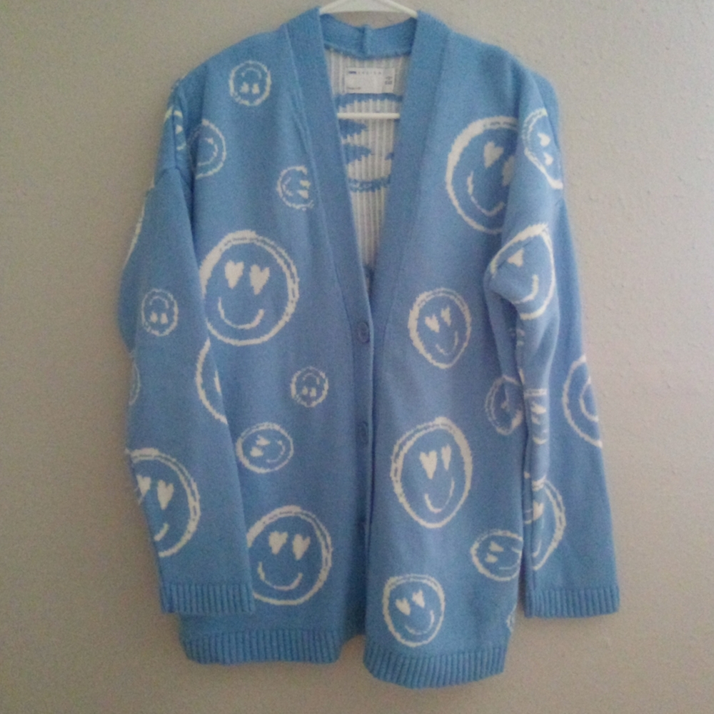Asos smiley faces cardigan - Picture 3 of 5